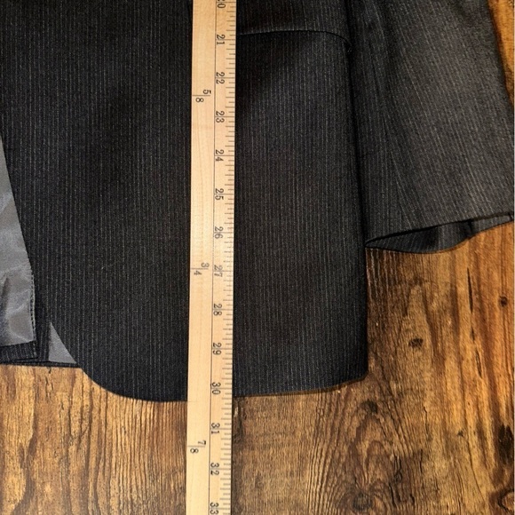 Theory Single Breasted Tailored Dark Gray Men's 38 Regular 30 Blazer - Picture 13 of 15